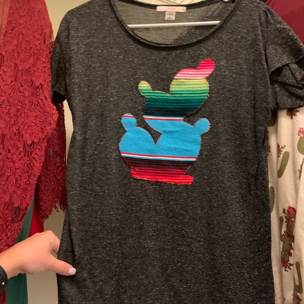 Cacti serape short sleeve